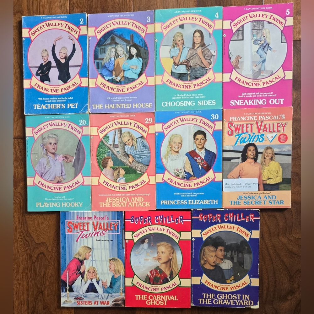 Sweet Valley Twins Book Collection